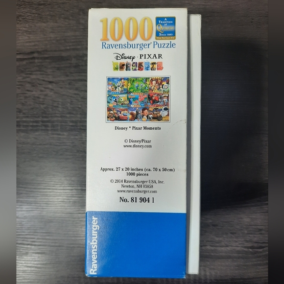 Ravensburger Puzzle "Disney Pixar Moments" 1000 Pieces - Picture 4 of 4